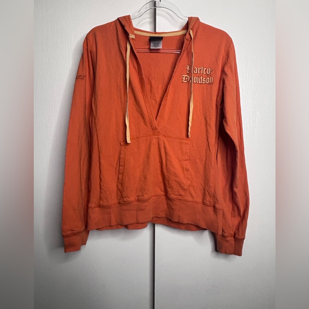 Harley-Davidson Lightweight Pullover Sweater Moto Logo Graphic XL - Picture 2 of 6